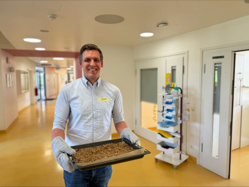Mitarbeiter im Kinderpallativzentrum